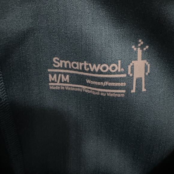 Smartwool Active Womens Lined Skirt Skort Sz M Green Printed Pockets 16" Length - Picture 6 of 15